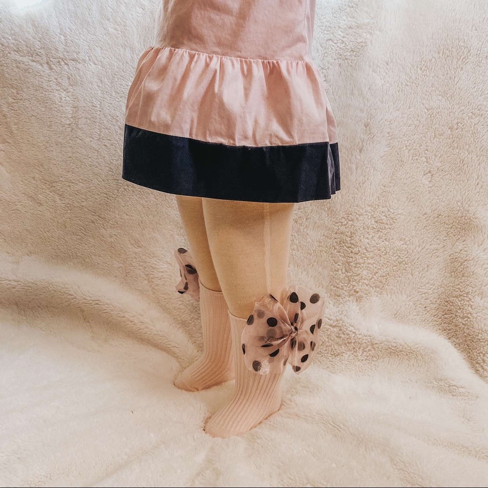 NWT pink baby socks